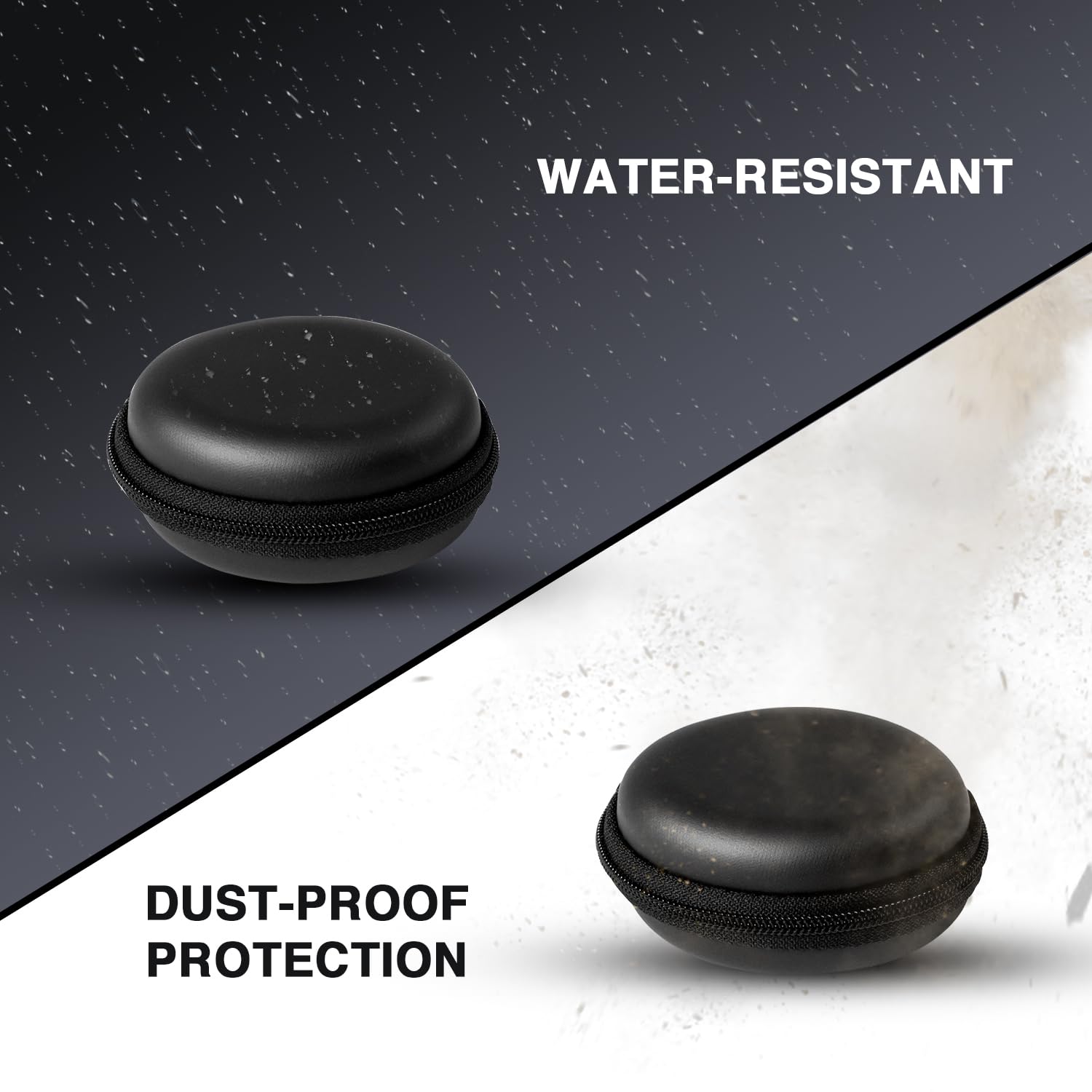 Premium Hard Shell Earphone Case Cover | Shockproof Travel Pouch for Earphones & Accessories