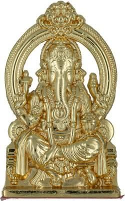 Golden Ganesh For Car Dashboard