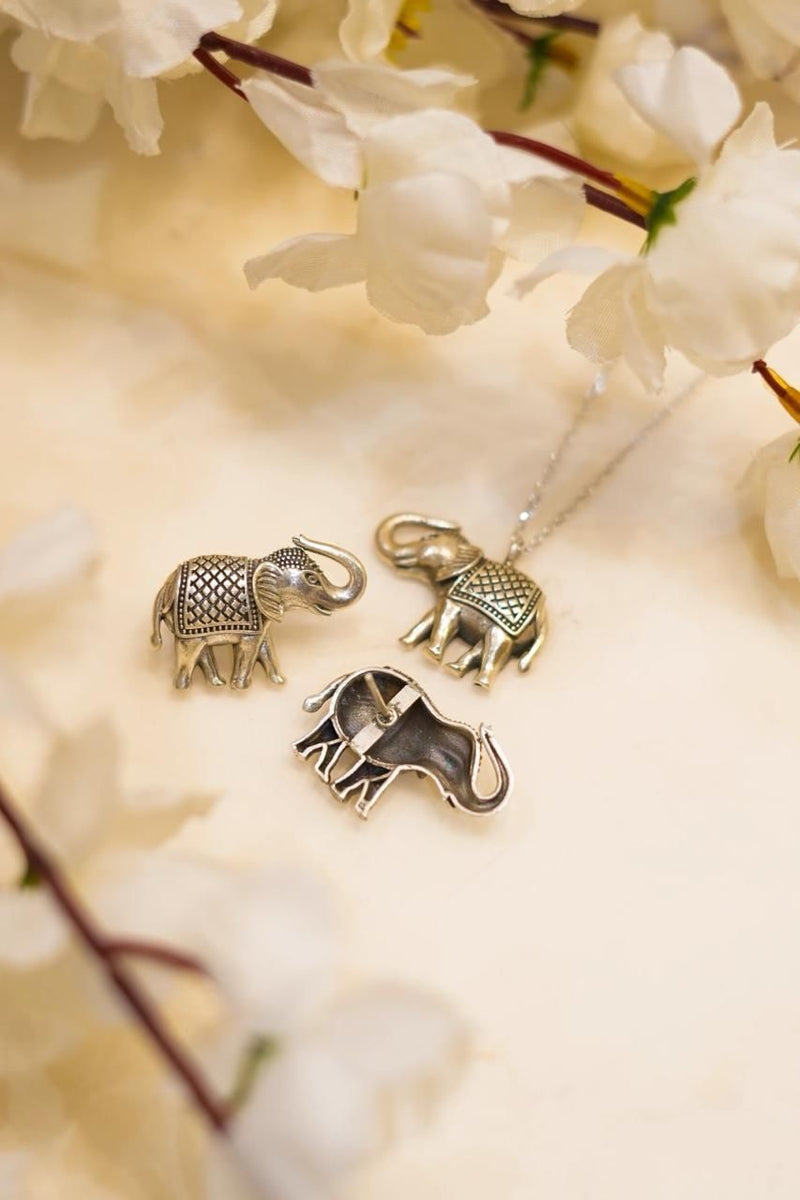 Elephant Necklace Set