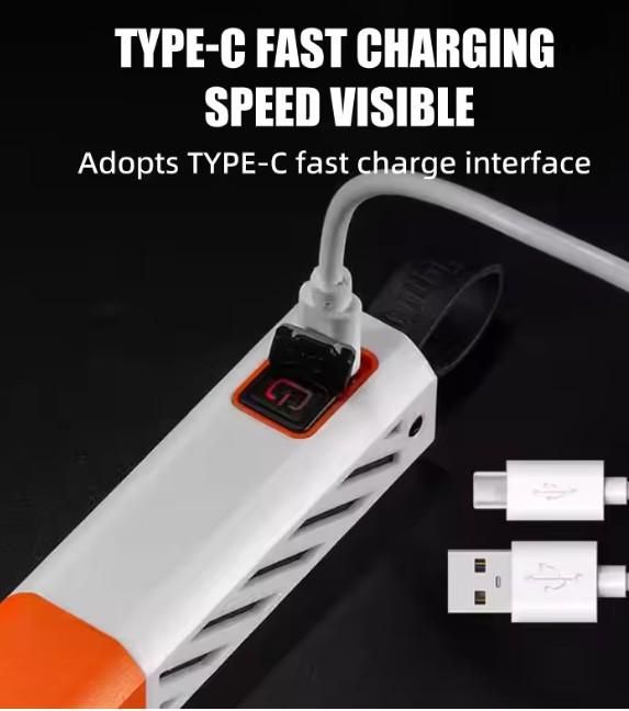 Mini Rechargeable Portable Camping Laser Flashlight