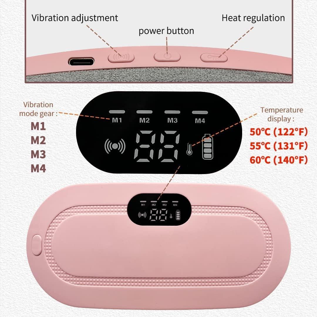 👉 “Period Pain Relief Belt – Portable Heating & Massage Pad”