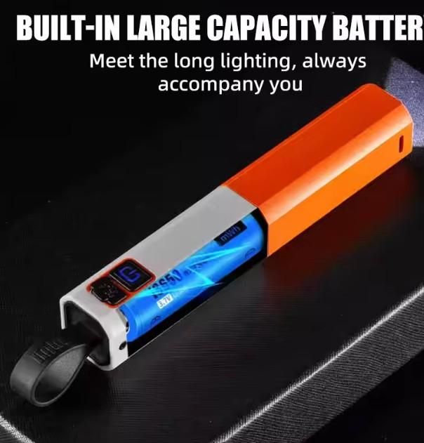 Mini Rechargeable Portable Camping Laser Flashlight