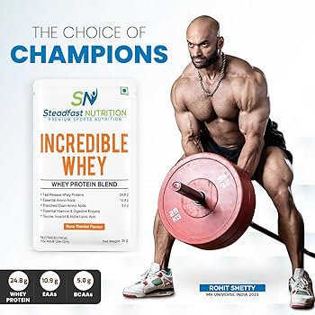 Steadfast Nutrition Incredible Whey – Chocolate Flavour | Fast Absorption Protein Sachets (6 / 15 / 30 Packs
