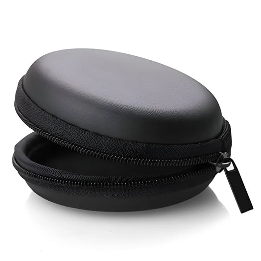 Premium Hard Shell Earphone Case Cover | Shockproof Travel Pouch for Earphones & Accessories