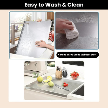 Premium Stainless Steel Chopping Board