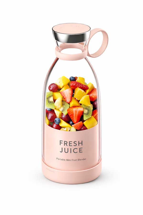 Portable Blender, USB Rechargeable Mini Juicer Blender with ( 6 Blades )